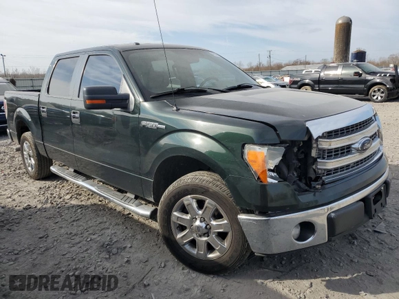 2014 Ford F-150 XL with VIN 1FTFW1CF4EFC47718, listed as a Copart auction lot 47552235 with 316,373 mi miles and Salvage title. Bid and sale history available at DreamBid. Image 4.