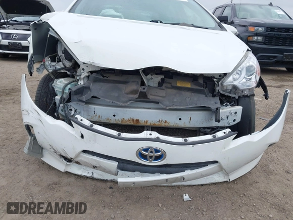 2013 Toyota Prius One with VIN JTDKDTB32D1542013, listed as a IAAI auction lot 41902051 with 134,582 mi miles and . Bid and sale history available at DreamBid. Image 6.