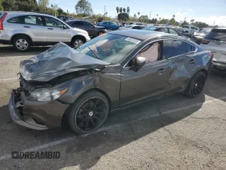 2017 Mazda Mazda6 Touring with VIN JM1GL1V52H1112045, listed as a Copart auction lot 48922535 with 0 mi miles and Salvage Title. Bid and sale history available at carsss.com. Image 1.