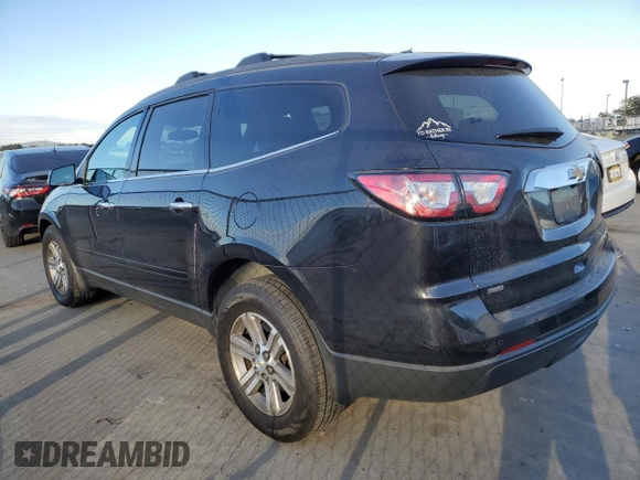 2015 Chevrolet Traverse LT with VIN 1GNKVGKD5FJ276168, listed as a Copart auction lot 78039714 with 101,868 mi miles and Salvage Title. Bid and sale history available at DreamBid. Image 2.