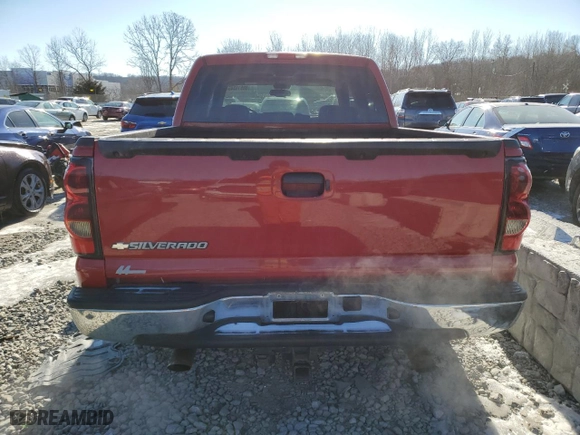 2007 Chevrolet Silverado 1500 Classic LT3 with VIN 2GCEK13Z771161332, listed as a Copart auction lot 88519345 with 154,413 mi miles and Salvage Title. Bid and sale history available at carsss.com. Image 6.