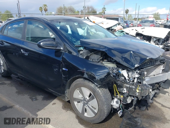 2019 Hyundai Ioniq Blue with VIN KMHC65LC3KU175915, listed as a IAAI auction lot 41778594 with 109,977 mi miles and . Bid and sale history available at DreamBid. Image 19.