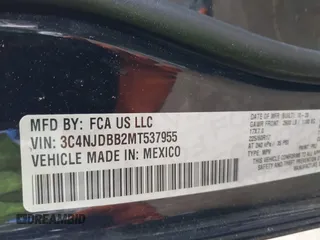 2021 Jeep Compass Altitude с VIN 3C4NJDBB2MT537955, выставлен на аукционе IAAI как лот 42301024 с пробегом 62 993 миль миль и . История ставок и продаж доступна на DreamBid. Изображение 9.
