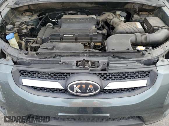 2009 Kia Sportage LX with VIN KNDJF724397574804, listed as a Copart auction lot 51101525 with 147,183 mi miles and Salvage Title. Bid and sale history available at carsss.com. Image 12.