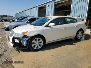 2012 Buick LaCrosse Premium 1 with VIN 1G4GD5E35CF347291, listed as a Copart auction lot 55397495 with 100,850 mi miles and Salvage title. Bid and sale history available at DreamBid. Image 1.
