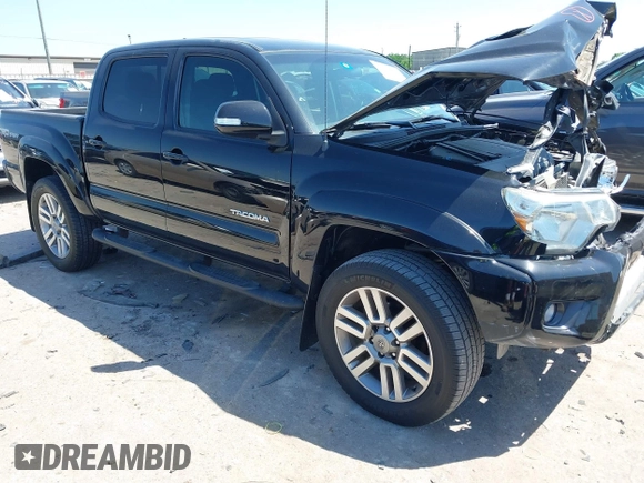 2014 Toyota Tacoma PreRunner with VIN 3TMJU4GN0EM160403, listed as a IAAI auction lot 41979894 with 169,941 mi miles. Bid and sale history available at carsss.com. Image 1.