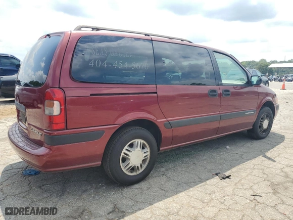 1999 Chevrolet Venture with VIN 1GNDX03E9XD178844, listed as a Copart auction lot 68096404 with 0 mi miles and Salvage Title. Bid and sale history available at carsss.com. Image 3.