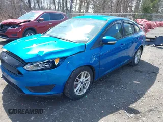 2015 Ford Focus SE with VIN 1FADP3F23FL372081, listed as a IAAI auction lot 41936051 with 45,031 mi miles. Bid and sale history available at carsss.com. Image 2.
