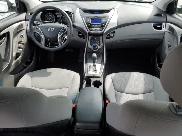 2013 Hyundai Elantra GLS PZEV with VIN 5NPDH4AEXDH386253, listed as a Copart auction lot 51627425 with 93,053 mi miles and Salvage Title. Bid and sale history available at carsss.com. Image 8.