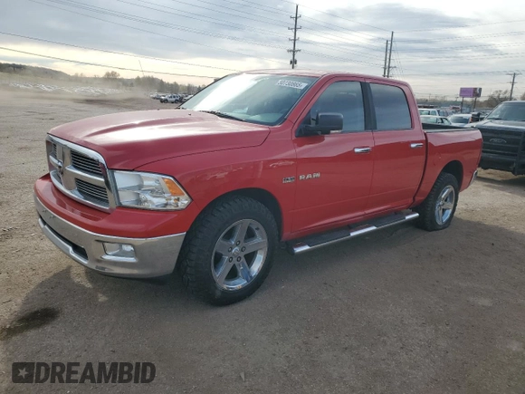 2010 Dodge 1500 SLT with VIN 1D7RV1CT7AS145617, listed as a Copart auction lot 50730865 with 194,183 mi miles and Salvage Title. Bid and sale history available at DreamBid. Image 1.