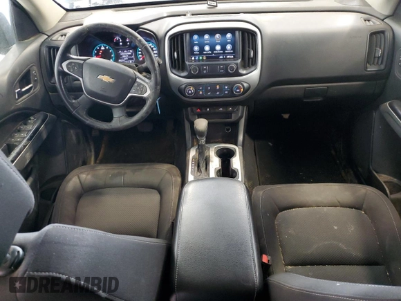 2022 Chevrolet Colorado 4WD LT with VIN 1GCGTCEN1N1276197, listed as a Copart auction lot 45855795 with 33,354 mi miles and Salvage title. Bid and sale history available at DreamBid. Image 8.