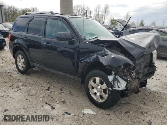 2012 Ford Escape Limited with VIN 1FMCU9E71CKA05546, listed as a Copart auction lot 55032085 with 121,168 mi miles and Clean title. Bid and sale history available at DreamBid. Image 4.
