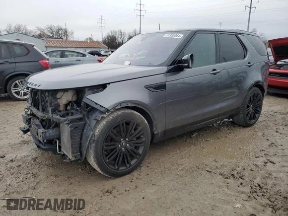 2018 Land Rover Discovery HSE with VIN SALRR2RV6JA077953, listed as a Copart auction lot 81988064 with 75,072 mi miles and Salvage Title. Bid and sale history available at DreamBid. Image 1.