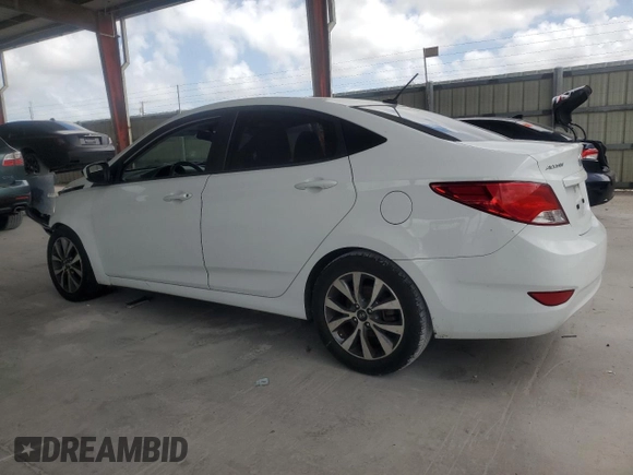 2017 Hyundai Accent SE with VIN KMHCT4AE8HU351826, listed as a Copart auction lot 51245455 with 63,230 mi miles and Salvage Title. Bid and sale history available at carsss.com. Image 2.