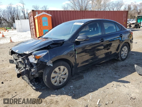 2020 Kia Rio S with VIN 3KPA24AD4LE298992, listed as a Copart auction lot 49251505 with 85,838 mi miles and Salvage Title. Bid and sale history available at DreamBid. Image 1.