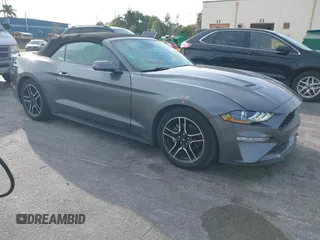 2022 Ford Mustang EcoBoost with VIN 1FATP8UH5N5104538, listed as a IAAI auction lot 41614049 with 60,129 mi miles. Bid and sale history available at carsss.com. Image 1.
