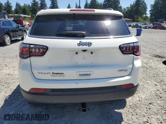 2017 Jeep Compass Latitude z VIN 3C4NJDBB4HT689452, wystawiony jako Copart lot #58602305 z przebiegiem 35 625 mil mil oraz Szkoda całkowita • Salvage title. Historia ofert i sprzedaży dostępna na DreamBid. Obrazek 6.