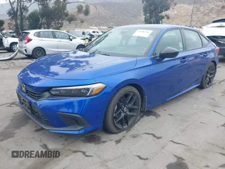 2023 Honda Civic Sport with VIN 2HGFE2F57PH508645, listed as a IAAI auction lot 42346761 with 28,748 mi miles and . Bid and sale history available at DreamBid. Image 2.