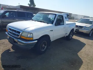 1998 Ford Ranger XL with VIN 1FTYR10C9WPA53384, listed as a IAAI auction lot 41860859 with 157,050 mi miles. Bid and sale history available at carsss.com. Image 2.