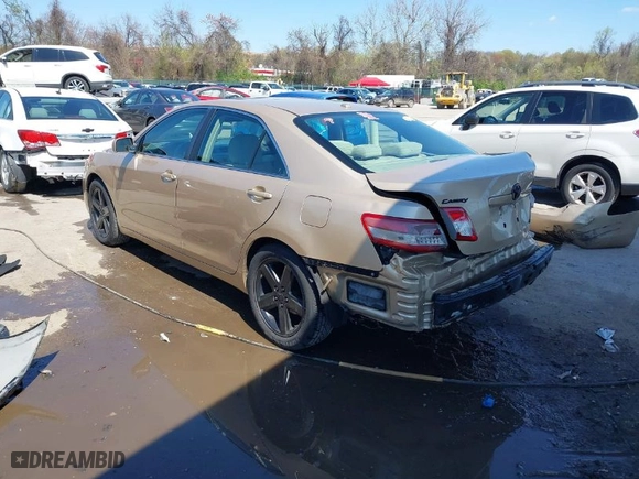 2010 Toyota Camry with VIN 4T1BF3EK0AU031841, listed as a IAAI auction lot 41978436 with 110,309 mi miles. Bid and sale history available at carsss.com. Image 3.