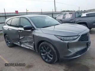 2022 Acura MDX w/A-Spec Package with VIN 5J8YE1H03NL049148, listed as a IAAI auction lot 42412914 with 78,982 mi miles and . Bid and sale history available at DreamBid. Image 1.