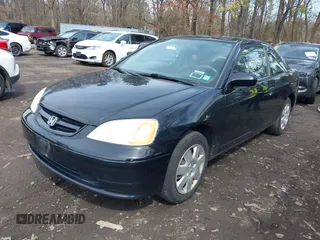 2002 Honda Civic EX with VIN 1HGEM22992L043143, listed as a IAAI auction lot 41937821 with 146,263 mi miles. Bid and sale history available at carsss.com. Image 2.