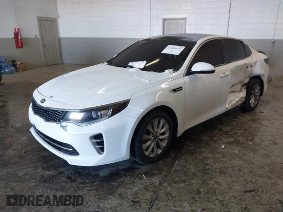 2016 Kia Optima SX Turbo with VIN 5XXGW4L23GG016526, listed as a IAAI auction lot 41428139 with 112,603 mi miles and . Bid and sale history available at carsss.com. Image 19.