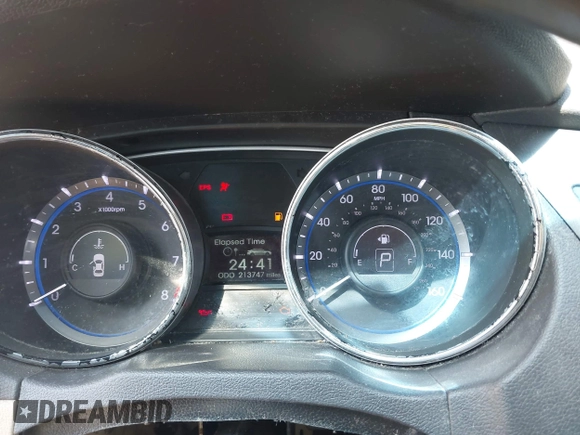 2013 Hyundai Sonata GLS with VIN 5NPEB4AC8DH788602, listed as a IAAI auction lot 42082200 with 213,747 mi miles and . Bid and sale history available at carsss.com. Image 7.