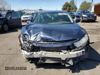 2018 Honda Civic Sedan LX with VIN 19XFC2F55JE014954, listed as a Copart auction lot 50823025 with 0 mi miles and Salvage Title. Bid and sale history available at carsss.com. Image 5.