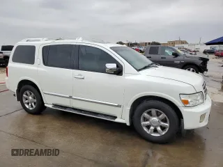 2007 Infiniti QX56 with VIN 5N3AA08A57N804745, listed as a Copart auction lot 78739504 with 234,545 mi miles and Salvage Title. Bid and sale history available at carsss.com. Image 4.
