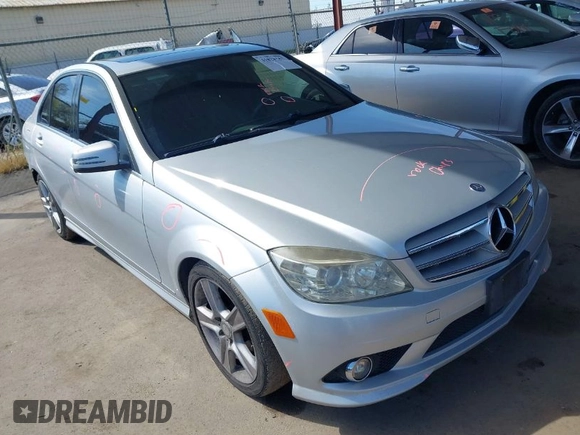 2010 Mercedes-Benz C-Class C 300 Sport with VIN WDDGF5EB8AR126145, listed as a IAAI auction lot 41828587 with 157,775 mi miles. Bid and sale history available at carsss.com. Image 1.