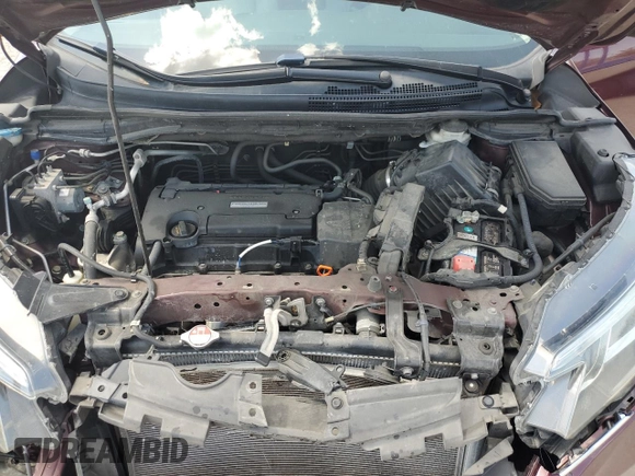 2016 Honda CR-V EX with VIN 2HKRM4H56GH721973, listed as a Copart auction lot 53181225 with 136,148 mi miles and Salvage Title. Bid and sale history available at DreamBid. Image 12.