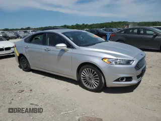 2016 Ford Fusion Titanium with VIN 3FA6P0K93GR267375, listed as a Copart auction lot 56153215 with 136,677 mi miles and Salvage title. Bid and sale history available at DreamBid. Image 4.