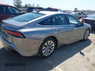 2023 Toyota Mirai XLE with VIN JTDAAAAA5PA007674, listed as a IAAI auction lot 41845185 with 18,170 mi miles. Bid and sale history available at carsss.com. Image 4.