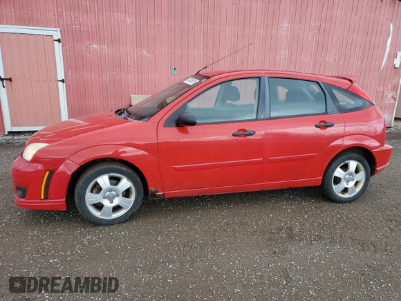 2007 Ford Focus S with VIN 1FAFP37NX7W295842, listed as a Copart auction lot 52905015 with 144,823 mi miles and Clean Title. Bid and sale history available at carsss.com. Image 1.