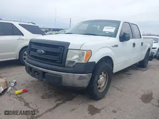 2013 Ford F-150 XL with VIN 1FTFW1CF0DKG53162, listed as a IAAI auction lot 41606056 with 235,932 mi miles. Bid and sale history available at carsss.com. Image 2.