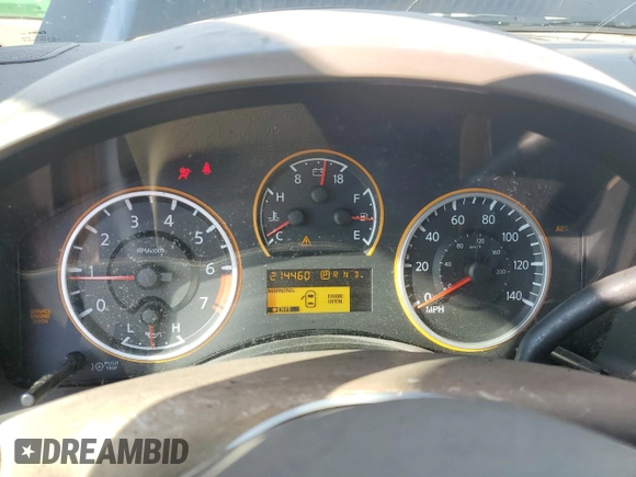 2008 Nissan Titan SE with VIN 1N6BA07D58N306668, listed as a Copart auction lot 83943094 with 214,460 mi miles and Salvage Title. Bid and sale history available at carsss.com. Image 9.