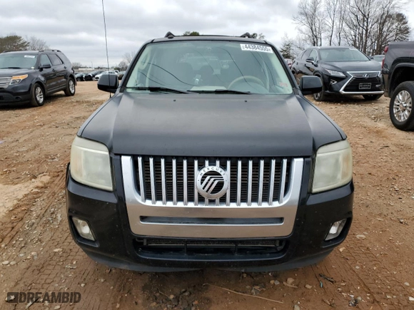 2009 Mercury Mariner Premier with VIN 4M2CU87749KJ12895, listed as a Copart auction lot 44384555 with 278,370 mi miles and Clean Title. Bid and sale history available at carsss.com. Image 5.