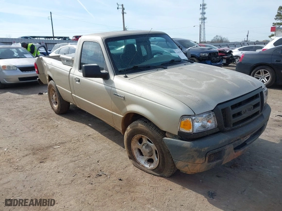 2007 Ford Ranger XL with VIN 1FTYR10D17PA36220, listed as a IAAI auction lot 41463482 with 285,390 mi miles. Bid and sale history available at carsss.com. Image 1.