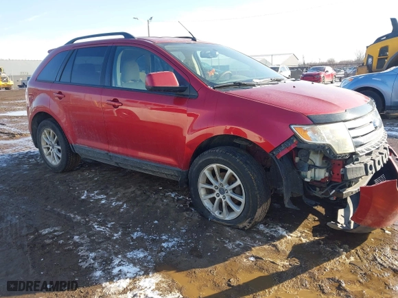 2007 Ford Edge SEL with VIN 2FMDK38CX7BB62881, listed as a IAAI auction lot 41557253 with 233,694 mi miles. Bid and sale history available at carsss.com. Image 1.