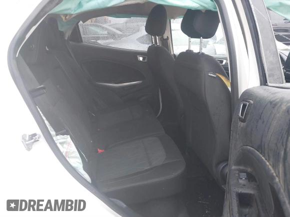 2019 Ford EcoSport SE with VIN MAJ3S2GE7KC280222, listed as a IAAI auction lot 41529618 with 78,812 mi miles and . Bid and sale history available at DreamBid. Image 8.