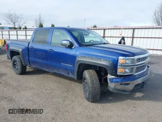 2014 Chevrolet Silverado 1500 LT with VIN 3GCUKREC1EG328016, listed as a IAAI auction lot 41880166 with 164,486 mi miles and . Bid and sale history available at DreamBid. Image 1.