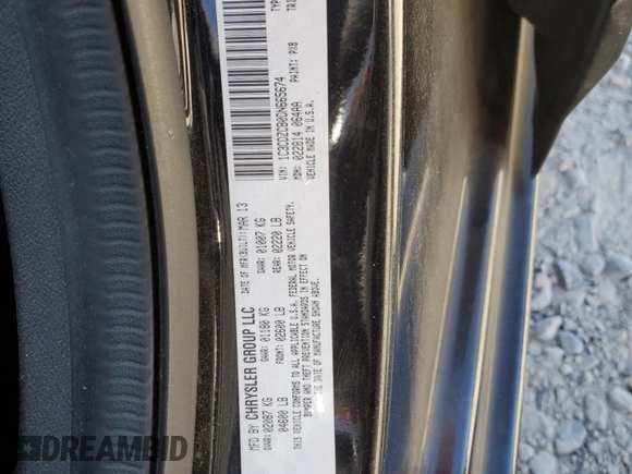 2013 Dodge Avenger SXT with VIN 1C3CDZCB0DN665674, listed as a Copart auction lot 64692425 with 253,030 mi miles and Salvage title. Bid and sale history available at DreamBid. Image 13.