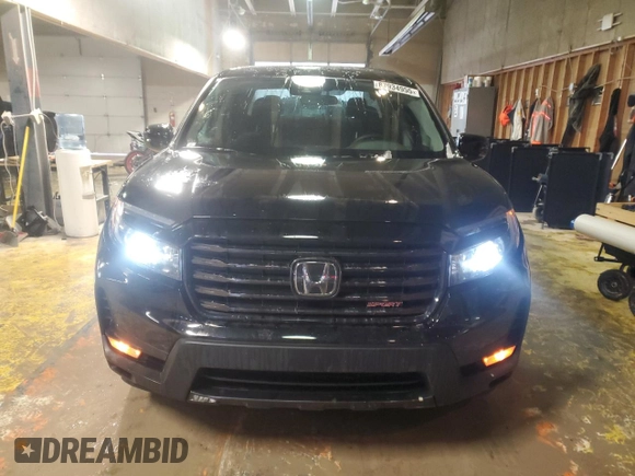 2022 Honda Ridgeline Sport with VIN 5FPYK3F1XNB010405, listed as a Copart auction lot 87934955 with 26,048 mi miles and Salvage title. Bid and sale history available at DreamBid. Image 5.