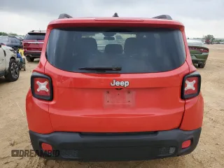 2017 Jeep Renegade Sport with VIN ZACCJAAB4HPF66247, listed as a Copart auction lot 54587595 with 142,264 mi miles and Salvage title. Bid and sale history available at DreamBid. Image 6.
