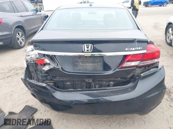 2015 Honda Civic Sedan EX-L with VIN 19XFB2F95FE047952, listed as a IAAI auction lot 41803118 with 1 mi miles. Bid and sale history available at carsss.com. Image 15.