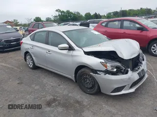 2017 Nissan Sentra S with VIN 3N1AB7AP9HY328539, listed as a IAAI auction lot 42240297 with 135,400 mi miles and . Bid and sale history available at DreamBid. Image 1.