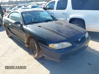 1995 Ford Mustang with VIN 1FALP4042SF278701, listed as a IAAI auction lot 41776409 with 203,241 mi miles. Bid and sale history available at carsss.com. Image 1.