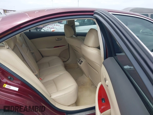 2008 Lexus ES 350 with VIN JTHBJ46G882263272, listed as a IAAI auction lot 42139070 with 144,604 mi miles. Bid and sale history available at carsss.com. Image 8.