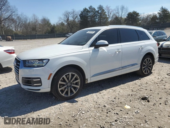 2017 Audi Q7 Prestige with VIN WA1VAAF75HD002676, listed as a Copart auction lot 49992565 with 143,814 mi miles and Salvage Title. Bid and sale history available at carsss.com. Image 1.